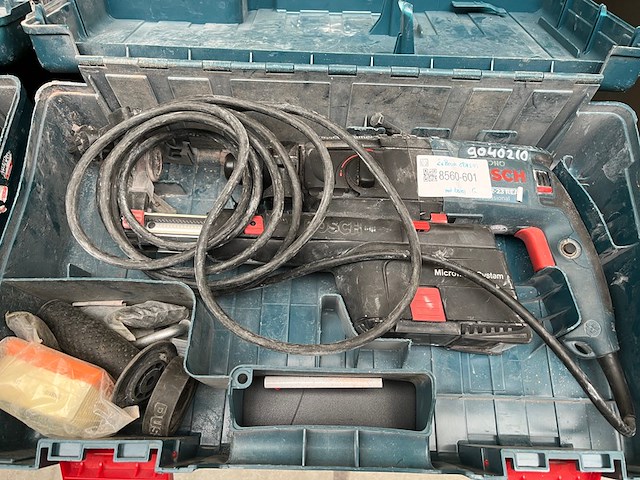 2x boorhamer in koffer met boren bosch, gbh 2-23 rea - afbeelding 2 van  4