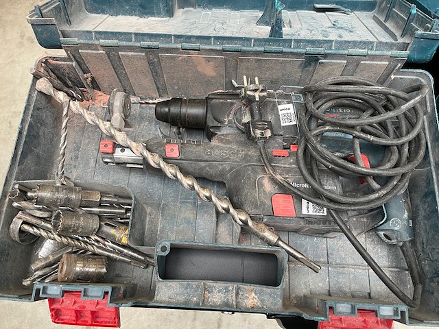 2x boorhamer in koffer met boren bosch, gbh 2-23 rea - afbeelding 3 van  4