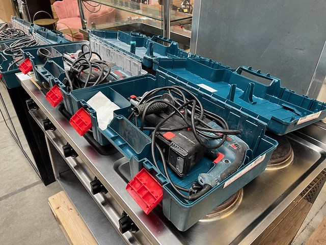 2x boorhamer in koffer met boren bosch, gbh 2-23 rea - afbeelding 1 van  3