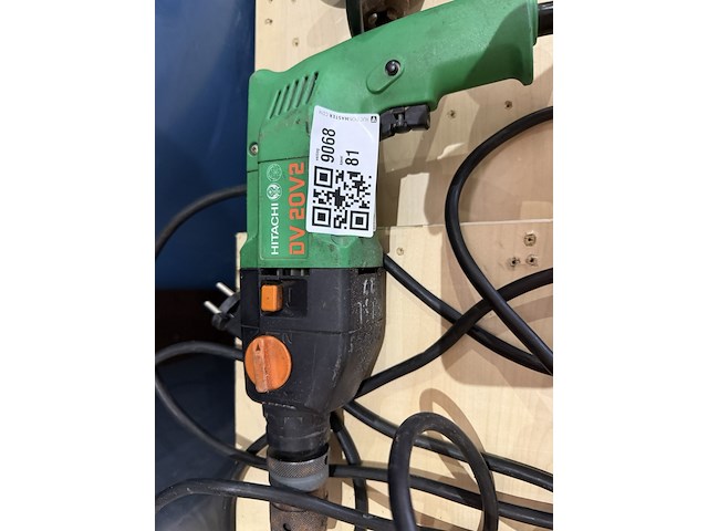 2x boormachine, hitachi, dv20 v2 - afbeelding 1 van  1