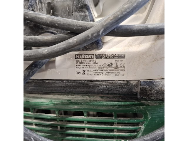 2x bouwstofzuiger, hikoki, rp 350ydm - afbeelding 7 van  7
