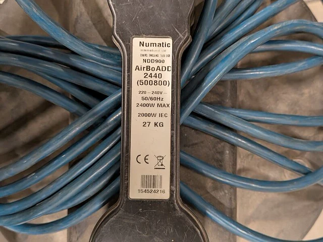 2x bouwstofzuiger, kremer, numatic - afbeelding 8 van  8