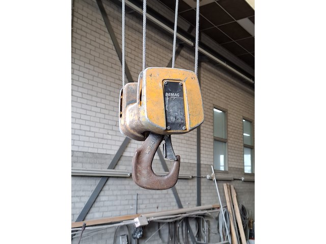 2x bovenloopbaan met loopkat, incl. evenaar, demag - afbeelding 5 van  11