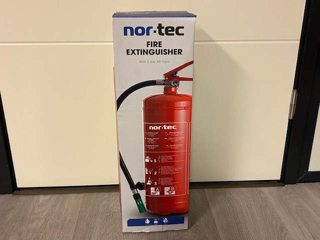 2x brandblusser nor-tec - afbeelding 1 van  2