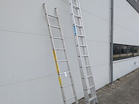 2x brandweerladder, zarges - afbeelding 2 van  9