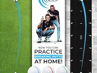 2x breaking ball putting mat me and my golf