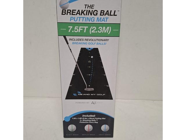 2x breaking ball putting mat me and my golf - afbeelding 3 van  7