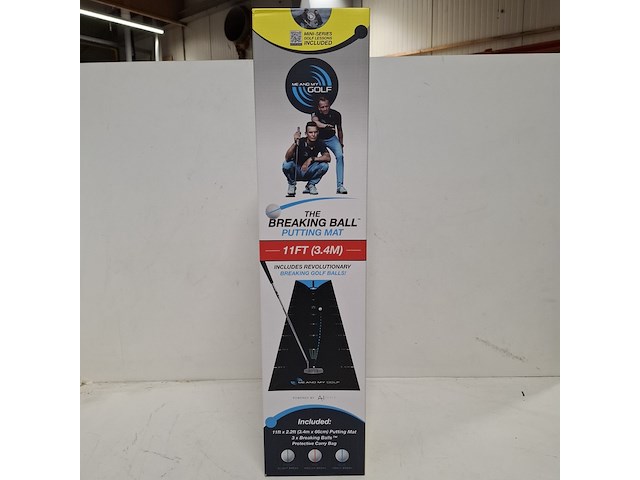 2x breaking ball putting mat me and my golf - afbeelding 2 van  7