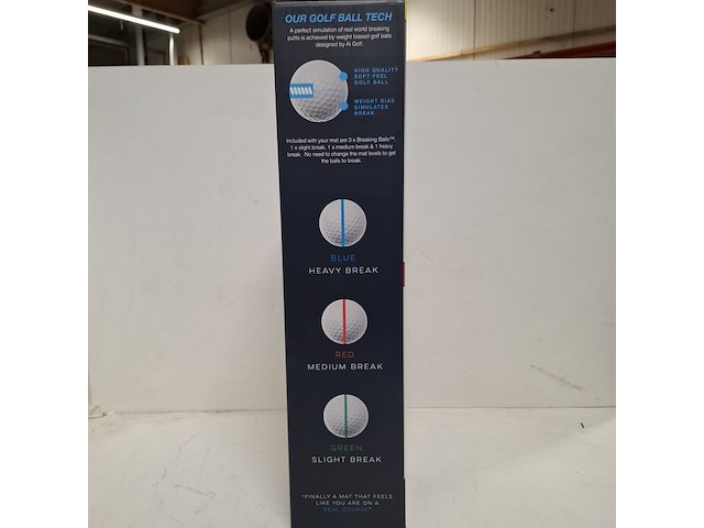 2x breaking ball putting mat me and my golf - afbeelding 6 van  7