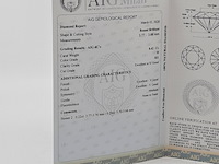 2x briljant geslepen diamanten, totaal 0,42 karaats ( si1) - afbeelding 5 van  8