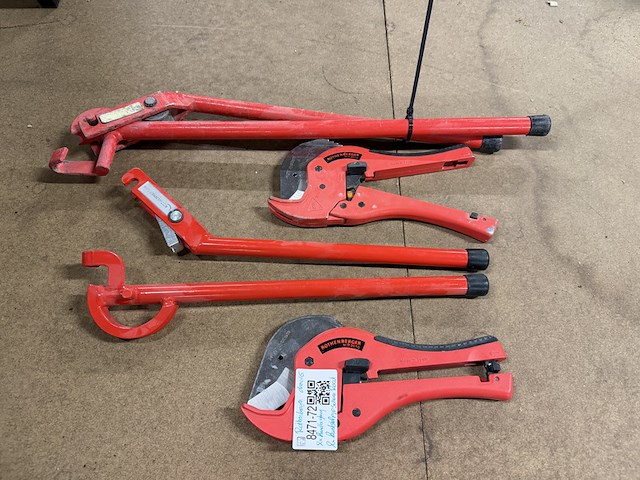 2x buigtang 2x kunststofschaar rothenberger - afbeelding 1 van  4