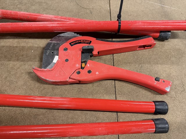 2x buigtang 2x kunststofschaar rothenberger - afbeelding 3 van  4