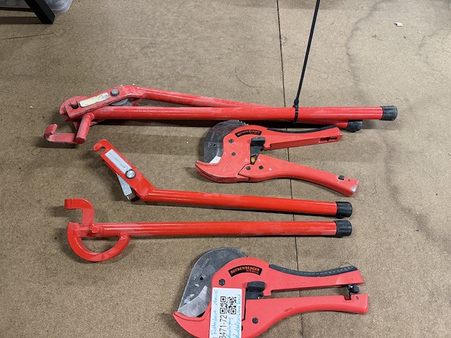 2x buigtang 2x kunststofschaar rothenberger - afbeelding 4 van  4