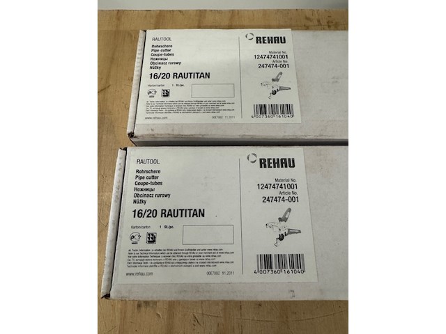 2x buisschaar, rautool, 141654 - afbeelding 2 van  3