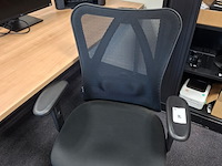 2x bureau met 1 bureaustoel - afbeelding 3 van  3
