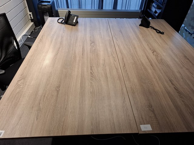 2x bureau met 2x bureaustoel - afbeelding 3 van  8