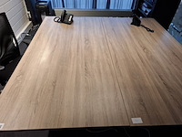 2x bureau met 2x bureaustoel - afbeelding 3 van  8