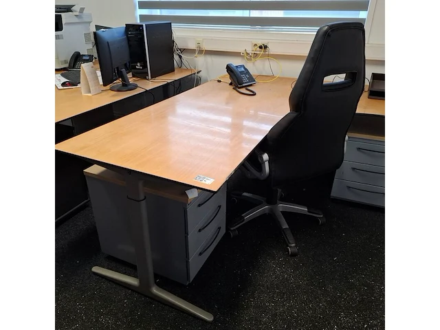 2x bureau met 2x bureaustoel - afbeelding 8 van  14