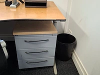 2x bureau met 2x bureaustoel - afbeelding 10 van  14