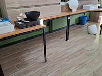 2x bureau-tafel - afbeelding 1 van  6