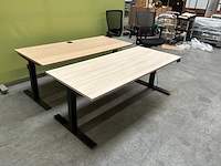 (2x) bureau’s inclusief 2 bureaustoelen - afbeelding 4 van  10
