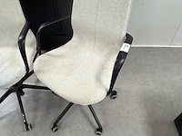 2x bureaustoel ikea, grijs - afbeelding 2 van  5