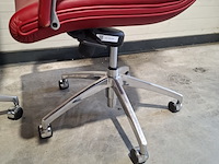 2x bureaustoel, rood - afbeelding 8 van  10