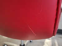 2x bureaustoel, rood - afbeelding 10 van  10