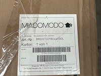 2x bureaustoel zwart miadomodo, brdst021b0sw000l - afbeelding 3 van  5