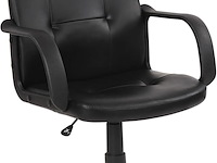 2x bureaustoel zwart miadomodo, brdst021b0sw000l - afbeelding 4 van  5