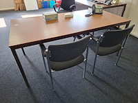 2x bureautafel met stoel - afbeelding 5 van  5