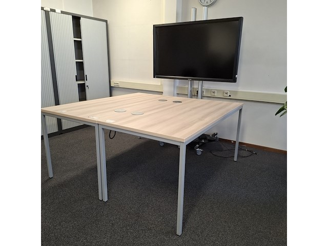 2x bureautafel - afbeelding 2 van  4