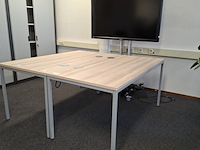 2x bureautafel - afbeelding 2 van  4