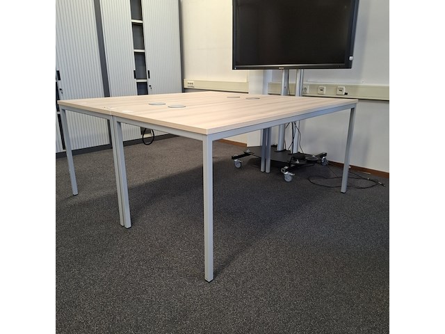 2x bureautafel - afbeelding 3 van  4