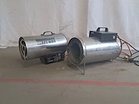 2x buta-gas kachel, einhell & laplaya, hgg 171 niro & heater lp 250 e
