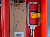 2x c-klem met zwenkpad irwin vise-grip, 18sp