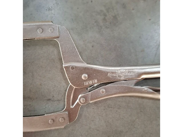 2x c-klem met zwenkpad irwin vise-grip, 18sp - afbeelding 3 van  5