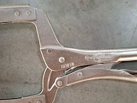 2x c-klem met zwenkpad irwin vise-grip, 18sp - afbeelding 3 van  5