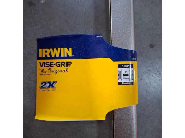 2x c-klem met zwenkpad irwin vise-grip, 18sp - afbeelding 4 van  5