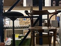 2x caféstoel, 1x kruk - afbeelding 1 van  6