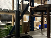 2x caféstoel, 1x kruk - afbeelding 5 van  6