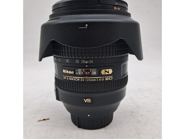 2x camera lens en 1x teleconverter, nikon, o.a. af-s nikkor 24-120mm 1:1.4g ed vr - afbeelding 3 van  11