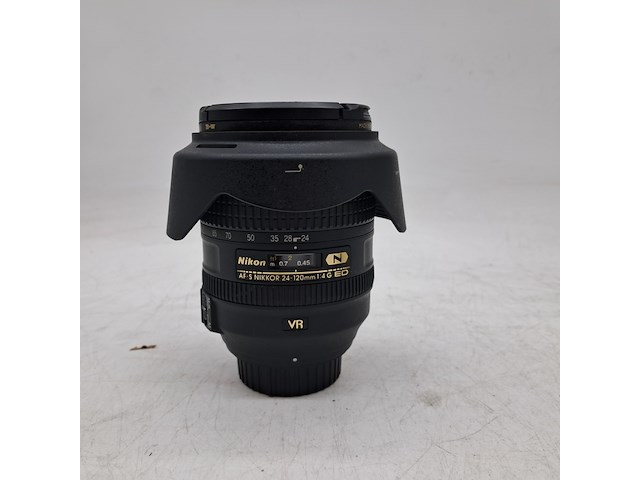 2x camera lens en 1x teleconverter, nikon, o.a. af-s nikkor 24-120mm 1:1.4g ed vr - afbeelding 2 van  9