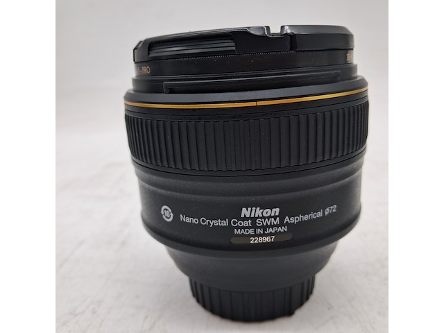 2x camera lens en 1x teleconverter, nikon, o.a. af-s nikkor 58mm 1:1.4g - afbeelding 8 van  10