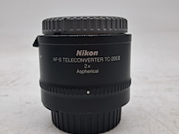 2x camera lens en 1x teleconverter, nikon, o.a. af-s nikkor 58mm 1:1.4g - afbeelding 9 van  10
