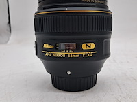 2x camera lens en 1x teleconverter, nikon, o.a. af-s nikkor 58mm 1:1.4g - afbeelding 2 van  9