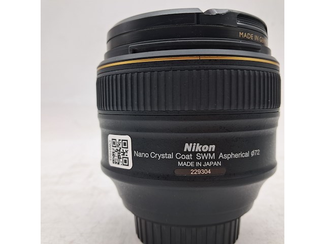 2x camera lens en 1x teleconverter, nikon, o.a. af-s nikkor 58mm 1:1.4g - afbeelding 4 van  9