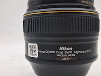 2x camera lens en 1x teleconverter, nikon, o.a. af-s nikkor 58mm 1:1.4g - afbeelding 4 van  9