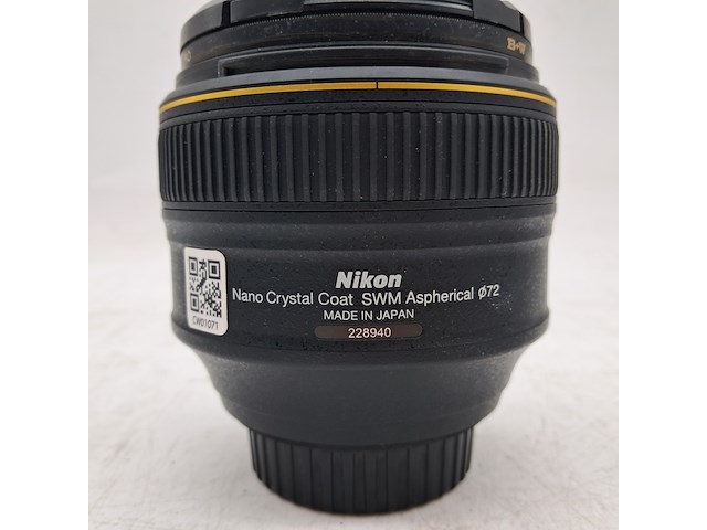 2x camera lens en 1x teleconverter, nikon, o.a. af-s nikkor 58mm 1:1.4g - afbeelding 7 van  9
