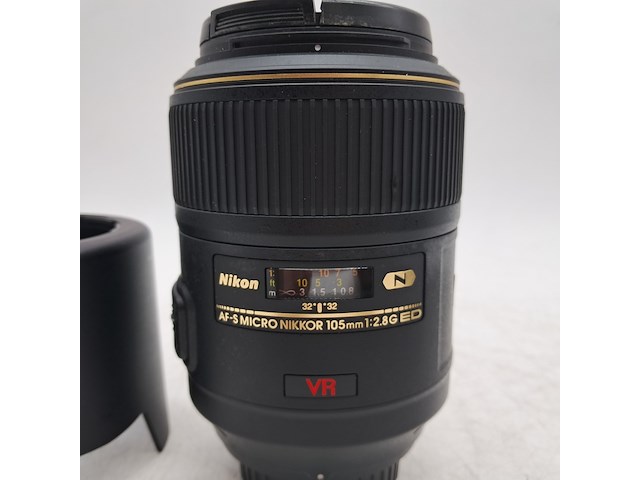 2x camera lens en 3x teleconverter, nikon, o.a. af-s micro nikkor 105mm 1:2.8g ed - afbeelding 7 van  13